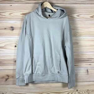 Zox Imperial Hoodie Mens Large Pullover Experience Everything Lunar‎ Stone 0568